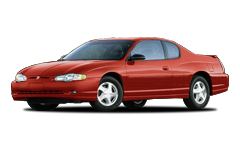 Шиномонтаж для Chevrolet Monte Carlo Купе с 1999 по 2007 года выпуска