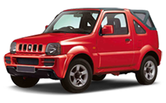Шиномонтаж для Suzuki Jimny Кабриолет с 1998 по 2012 года выпуска