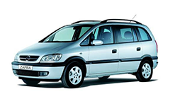 Шиномонтаж для Opel Zafira Минивэн с 1999 по 2006 года выпуска