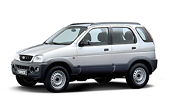 Шиномонтаж для Daihatsu Terios Внедорожник с 1998 по 2005 года выпуска