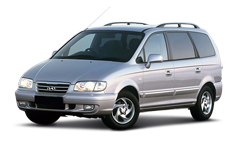Шиномонтаж для Hyundai Trajet Минивэн с 2000 по 2008 года выпуска