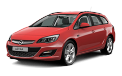 Шиномонтаж для Opel Astra Универсал с 2012 по 2015 года выпуска