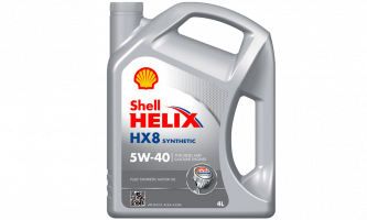 Масло Shell Helix HX8 5W40 синтет. 4л