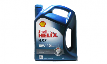 Масло Shell Helix HX7 (Plus) 10W40 п/син 4л